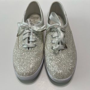 Keds x Kate Spade Glitter Lace Up Sneakers WF57835